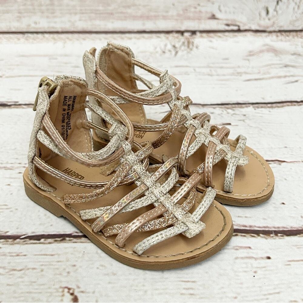 HARPER CANYON Gladiator Toddler Sandals Sz 5
